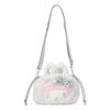 2WAY Drawstring Shoulder (Fluffy Snow Rabbit) My Melody 129747