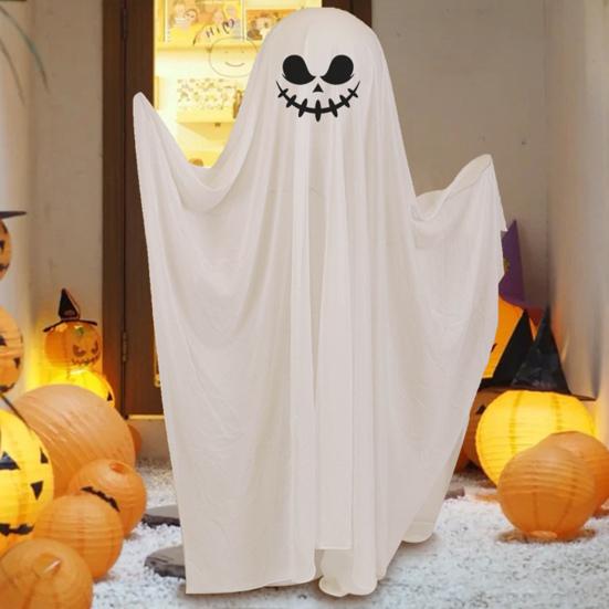 1 комплект, светящийся орнамент с призраком, прочный жуткий праздничный светодиодный реквизит для Хэллоуина, украшения для вечеринок