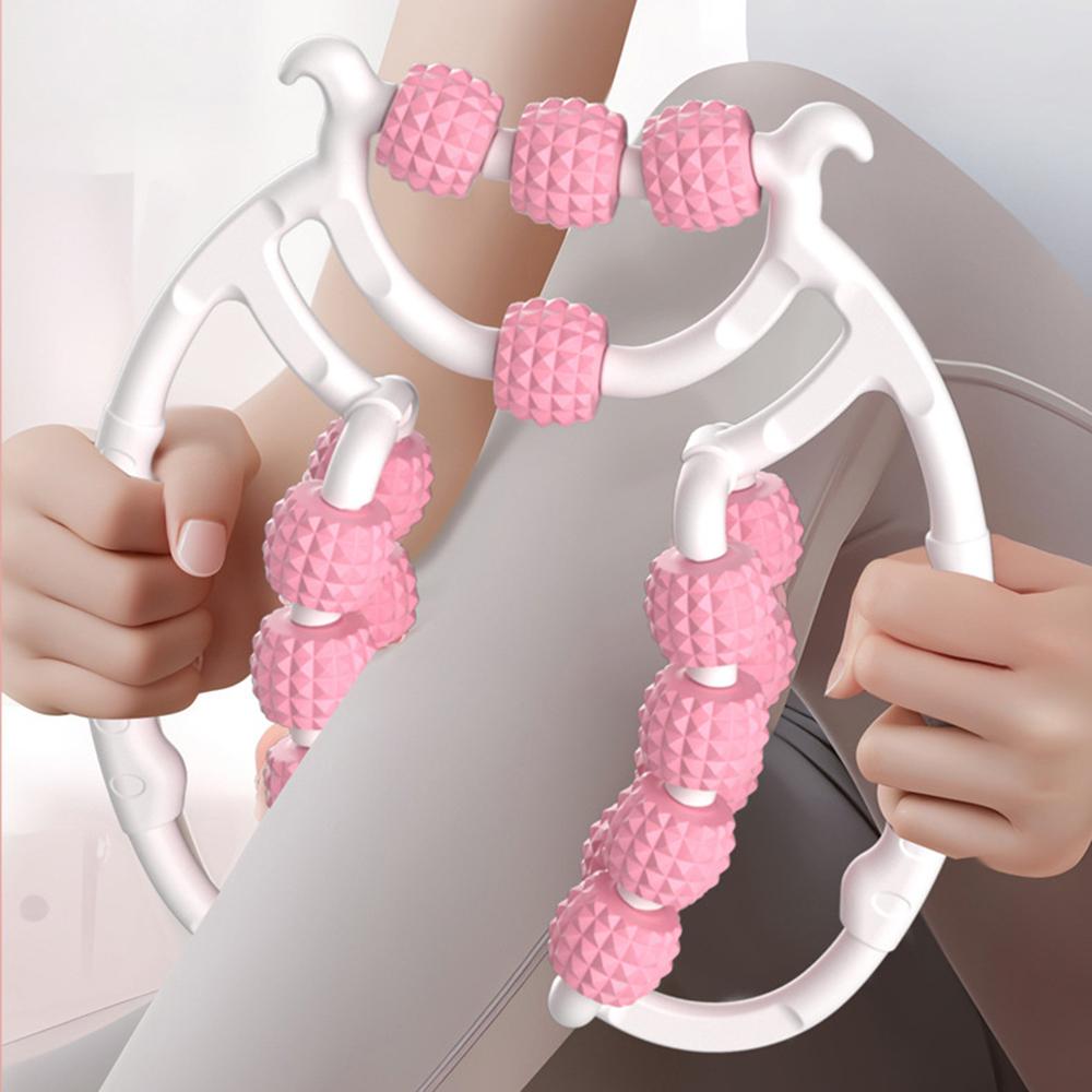 20-роликовый массажер для ног для похудения и расслабления, массажер для бедер и икр с воздушной компрессией и разминанием для облегчения мышечной боли, для домашнего использования