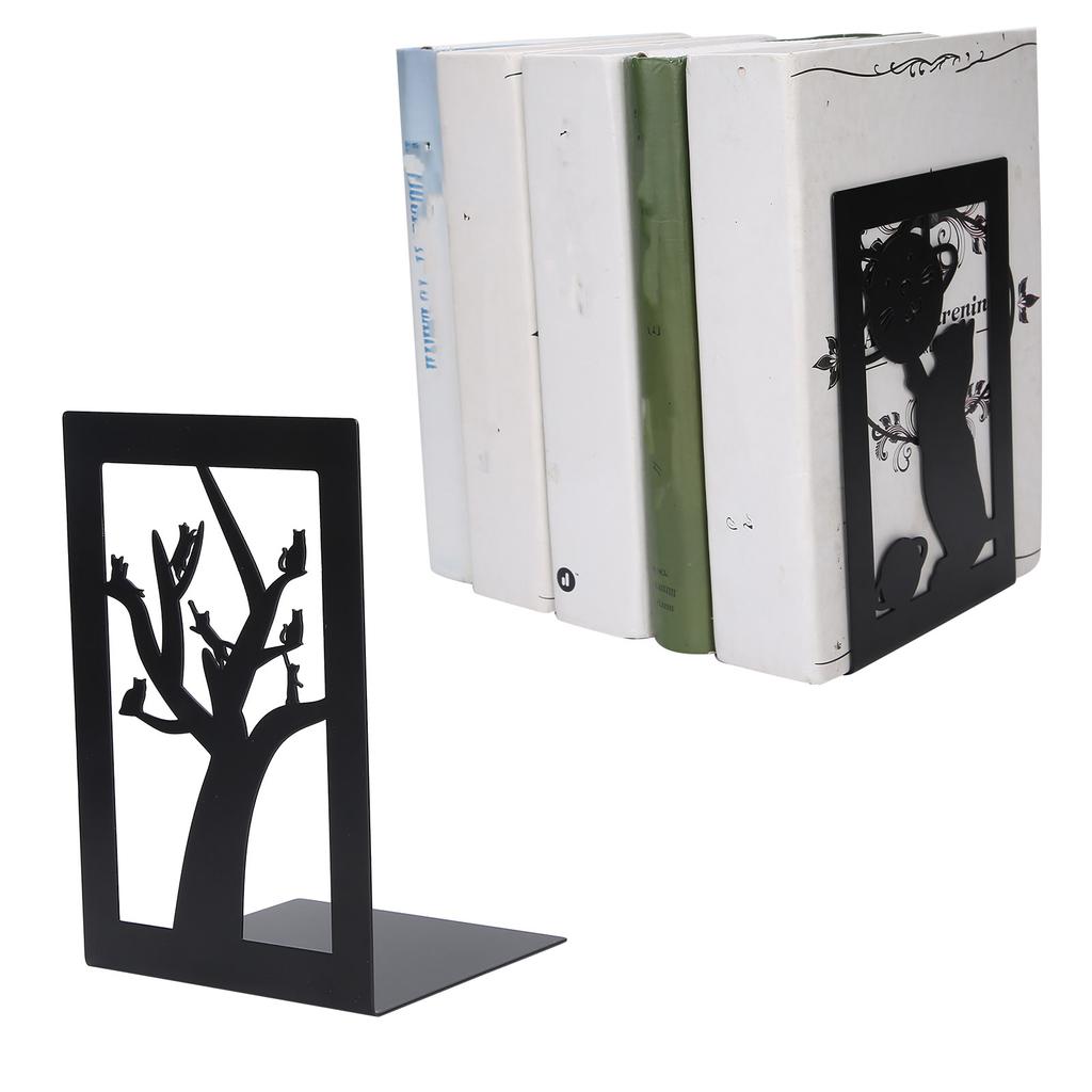 2 шт. Металлический держатель для книг, настольная книжная полка, разделитель для хранения книг и документов, принадлежности для рукоделия