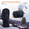 Winter Ski Gloves Touch Screen Waterproof Thermal Snow Gloves Thick Warm Mittens for Skiing Snowboarding Outdoor Sports
