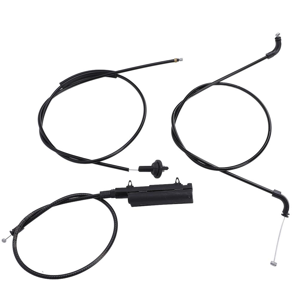 Трос открывания капота двигателя, комплект тросов Боудена, стальной трос, ПВХ 51237197474 для 7 серии E65 E66 740i 750i