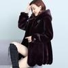Imitation Fur Imitation Mink Coat Women's Loose Large Size Fur Integrated Thickened Women's Imitation Mink Coat