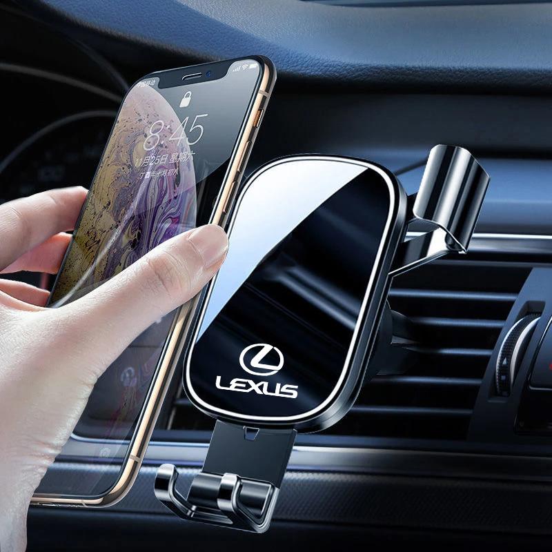 Car Vent GPS Holder Gravity Sensing Auto Grip Phone Holders For Lexus RX300 IS200 IS250 ES350 Ct200h UX250h NX300h RX350 ES300hCE7