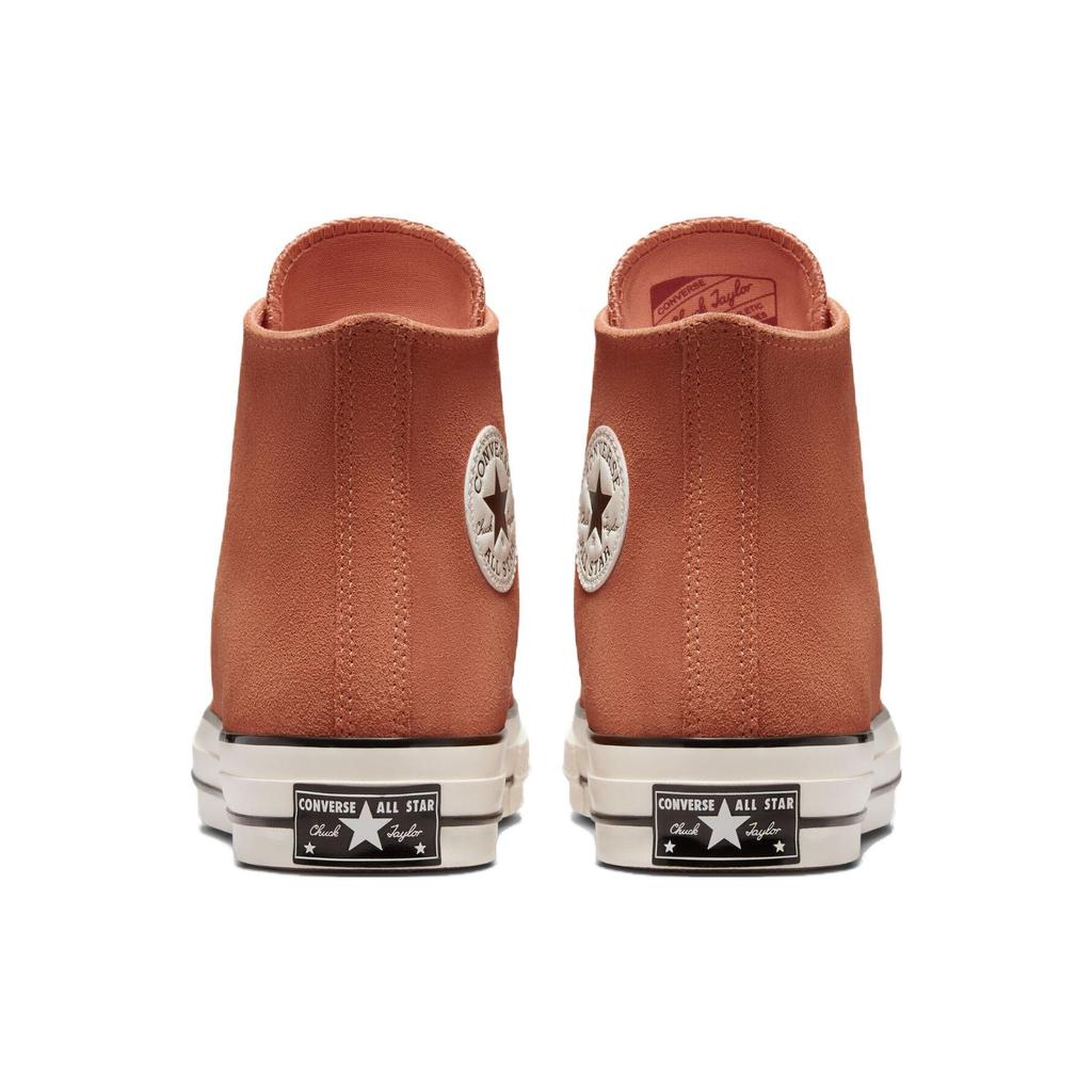 Converse Chuck 70 Suede High Orange Haven Unisex Sneakers Egret Black A02752C