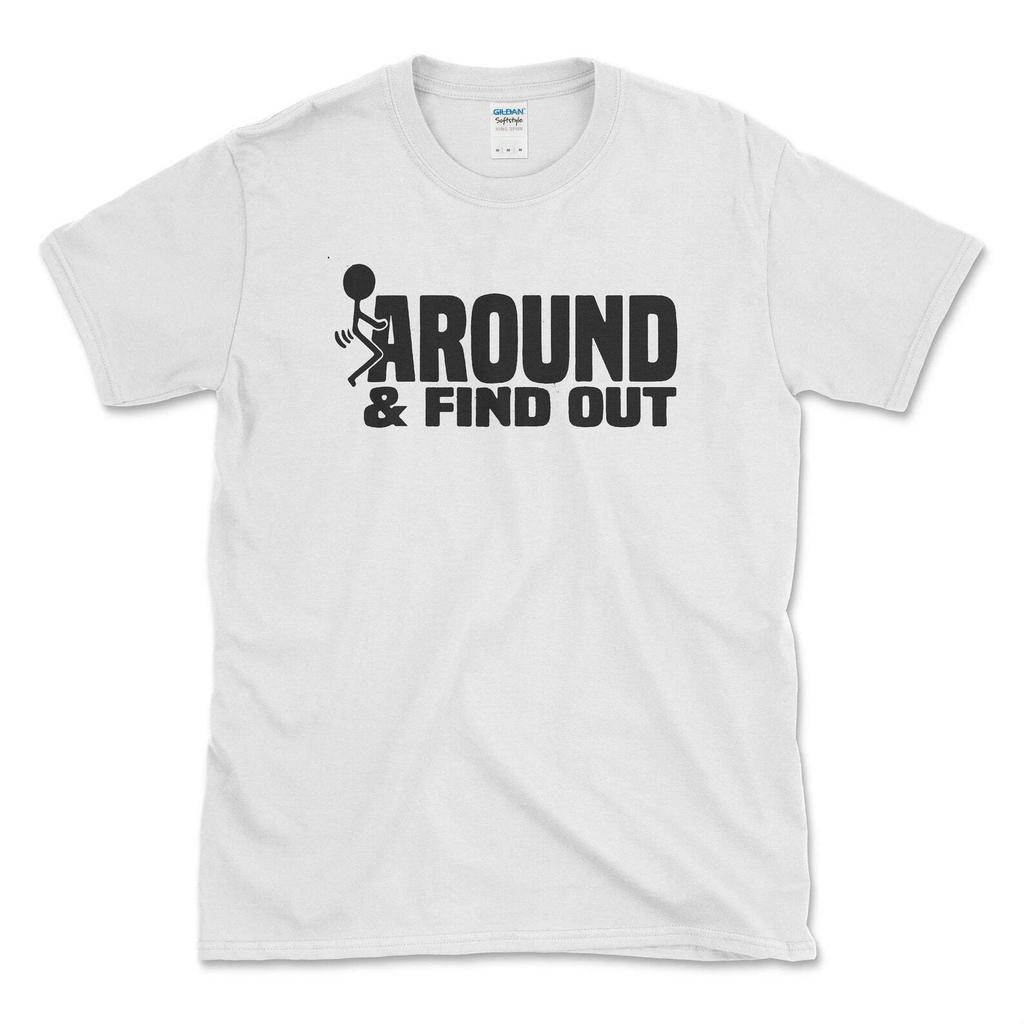 Унисекс футболка F AROUND AND FIND OUT