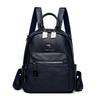 Women's New Versatile Large Capacity Soft Leather Student Schoolbag Outdoor Travel Backpack Women's Bag