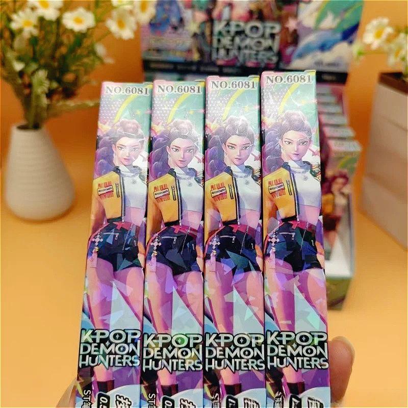 Аниме K-pop Охотник на демонов Милый Ветер Подарочный набор Периферийная ручка Студенческая вечеринка Подарок на день рождения/Лучший друг Поделиться Мягкая Милая Ручка