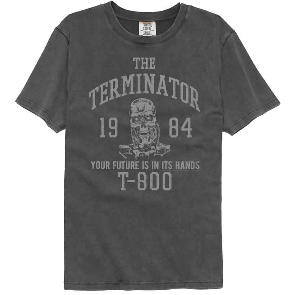Terminator - Varsity Style - American Classics - Gray Solid Short Sleeve C