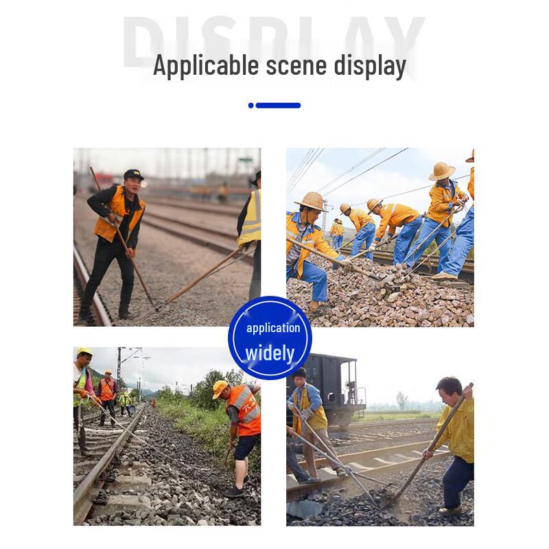 Heavy-Duty Railway Ballast Cleaning Rake