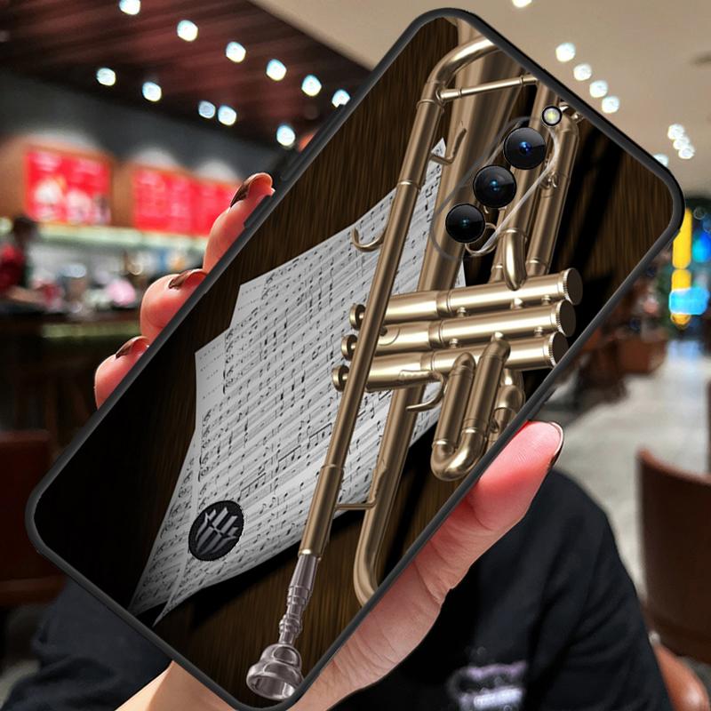 Piccolo Trumpet Brass Instruments Case For ZTE Nubia Red Magic 8S 9S 10S 8 9 10 Pro Plus 6S 7S 6 7 Pro 5G 6R 11 Pro Plus Cover