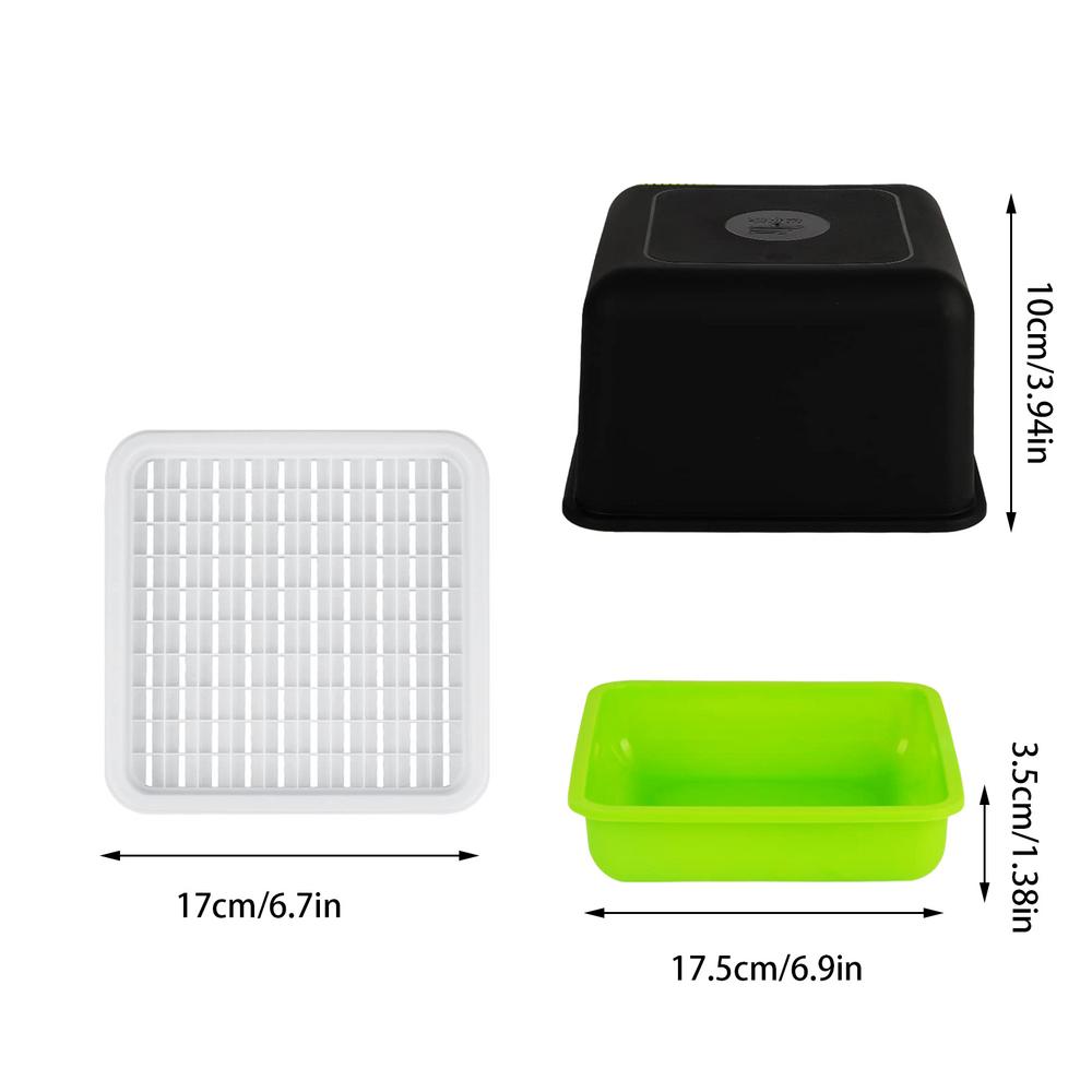 Поддоны для проращивания растений Ящик для рассады на подоконнике Комплект для проращивания растений в теплице Комплект для гидропонной системы выращивания с дренажным поддоном