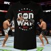 2026 Лето UFC Бенуа Сен-Дени Боевая Графическая Футболка Женская Спортивная Хлопковая С Коротким Рукавом Свободная Повседневная Футболка для Фитнеса Унисекс