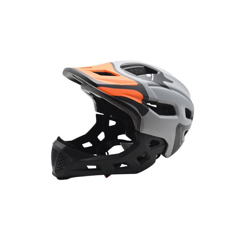 Children's Helmet Balance Car Full Helmet Children's Bicycle Riding Safety Helmet Roller Skateboard Helmet Protective Gear Men and Women