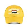 Amsterdam Vintage Washed Cotton Baseball Cap Baseball Cap Fashion Unisex Sunhat Womens Outdoor Sports Snapback Cap