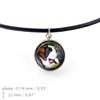 St. Bernard, Saint Bernard, Alpine Mastiff, Bernhardiner – Necklace pendant with your photo, handmade | Art-Dog