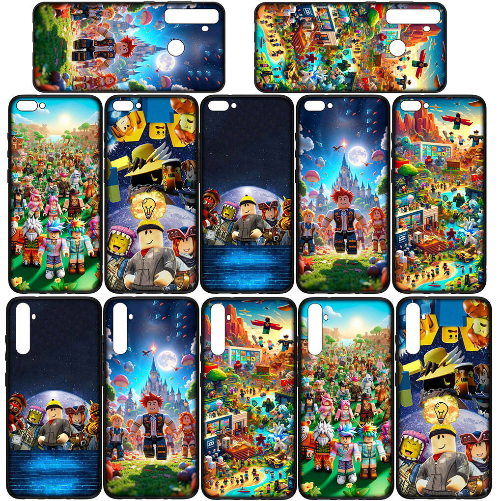 Для iPhone 17 16 15 Xiaomi Poco F7 F8 X7 X6 X5 F5 C85 C75 C71 M8 M7 Redmi Note 14 13 12 11 Pro Max 14C 13C 15C A3 A4 Чехол для телефона Постер R-Robloxs Обложка