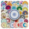 50 Magic Circle Personalized Doodle Cartoon Witch Decorative Laptop Suitcase Stickers
