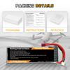 11.1 В LiPo 5200 мАч, 3S LiPo 50C разъем Dean T, для радиоуправляемых автомобилей, грузовиков, лодок, дронов, багги (2-Pack)