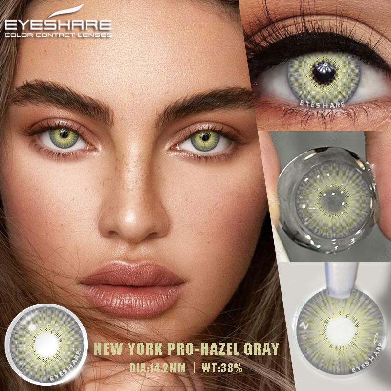 Eyeshare Цветные контактные линзы для глаз New York Pro Series 1 пара Украшения Косметика Макияж