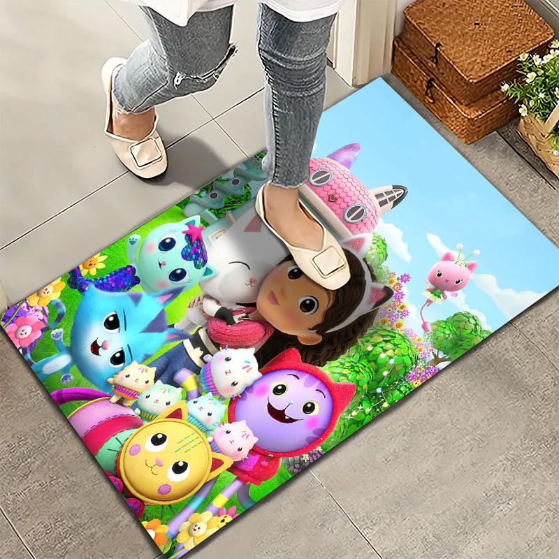 Gabby'S Dollhouse Carpet Rug For Living Room Bedroom Home Sofa Decoration Kids Play Nonslip Floor Mat