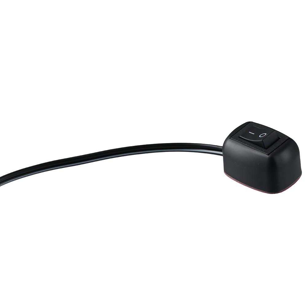 Вкл/Выкл DC12V Наклейка Переключатель 23.6" Кабель Накладной Переключатель DIY Автомобильный Переключатель