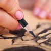 12 шт. Угольные карандаши NYONI Художественные инструменты для рисования для эскизов, растушевки, карикатур, инженерных чертежей Ручки Художественные канцелярские принадлежности
