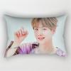 Boys Kpop Bangtan Bts Print Pillowcase Cover Bed Seat Square Pillow Cover Home