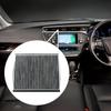 Автомобильный угольный воздушный фильтр для Toyota Для Camry Для Corolla Для Highlander Для Lexus Фильтры из нетканого материала 218x215x16 мм
