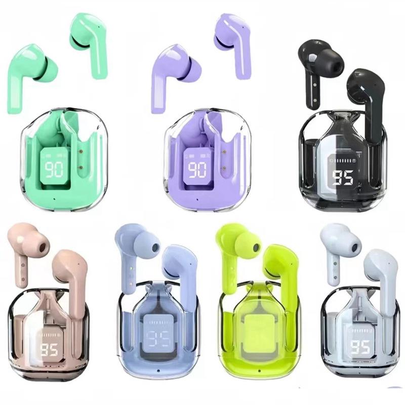 Air31 Прозрачная Bluetooth-внутриканальная гарнитура с цифровым дисплеем и увеличенным временем работы от аккумулятора
