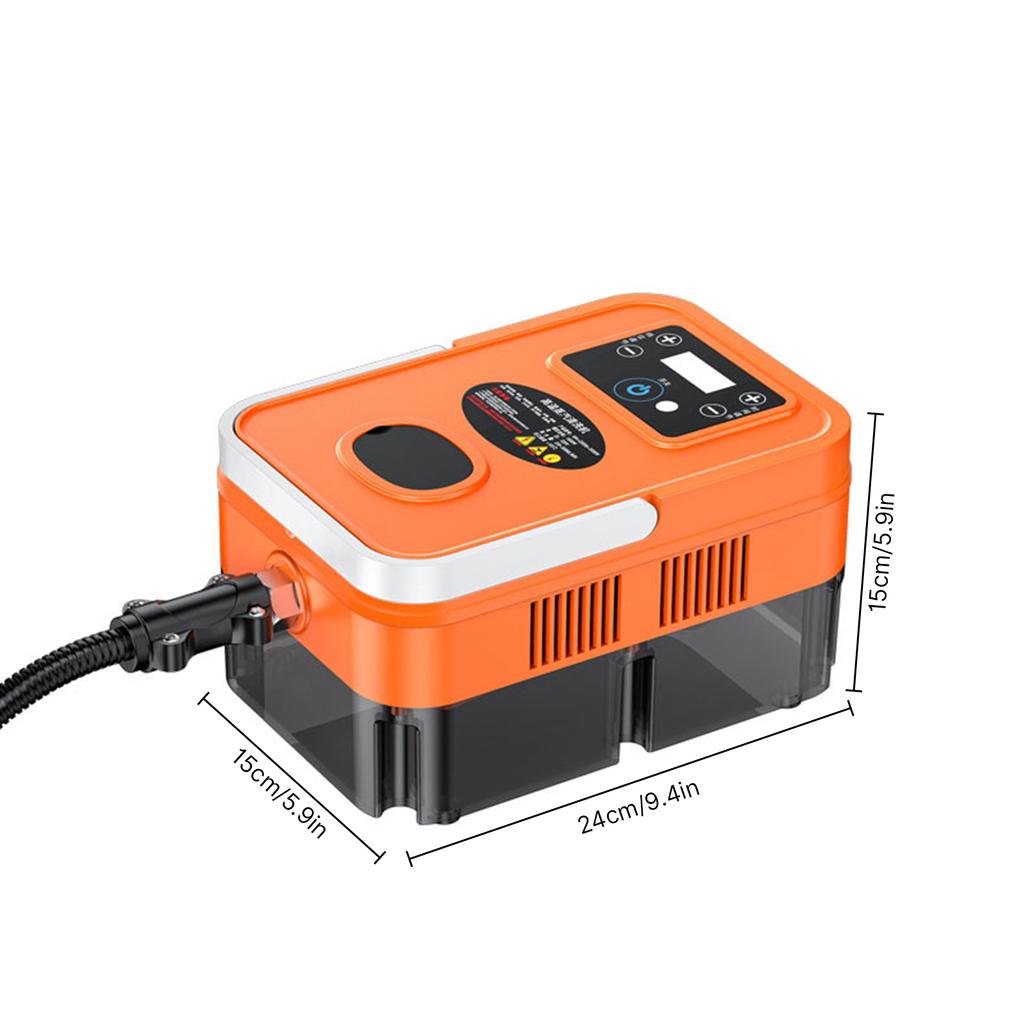 Handheld Multi-surface Steam Cleaner with 4pcs Accessories Touch Screen 6 Levels Adjustable 15s