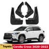 Брызговики для Toyota Corolla Cross 2022 2023, брызговики для крыльев, передние и задние брызговики автомобиля