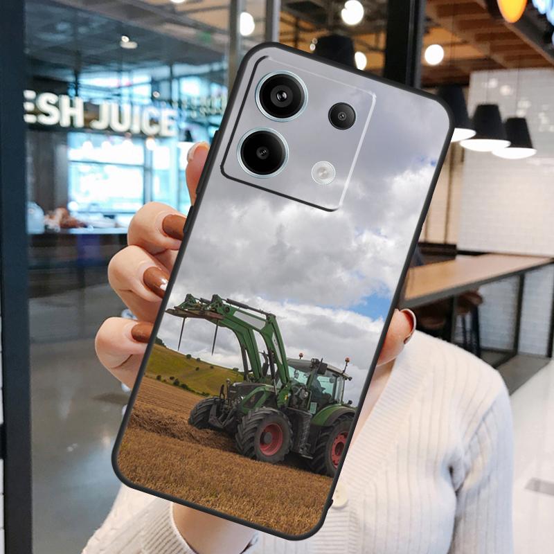 Чехол-футляр Трактор Машина Для Xiaomi Redmi Note 13 Pro 12 11 9 10 Pro 12S 11S 10S Redmi 13 12 10C 12C 13C