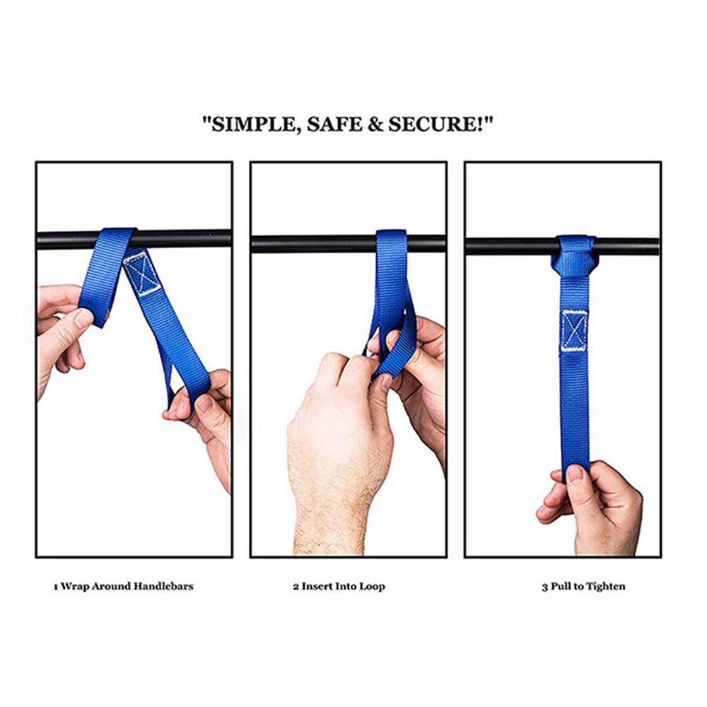 Snowmobile Nylon Dirtbikes Luggage Straps Loops Motorcycle Tie Down Straps Tension Rope Fixed Strap