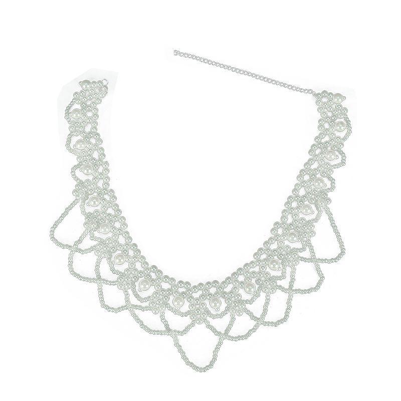 Винтажное корейское ожерелье с подвеской из жемчуга