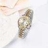 BUREI Women's Watch Quartz Analog Waterproof Silver Dial Diamonds Stainless Steel Business Stylish Simple Cute Gift