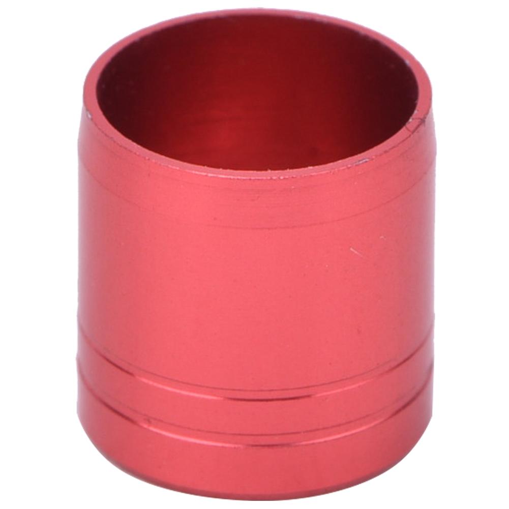 20 Pcs Universal Aluminum Alloy Archery Explosion Proof Ring Bow and Arrow Accessories Set(red 8mm)