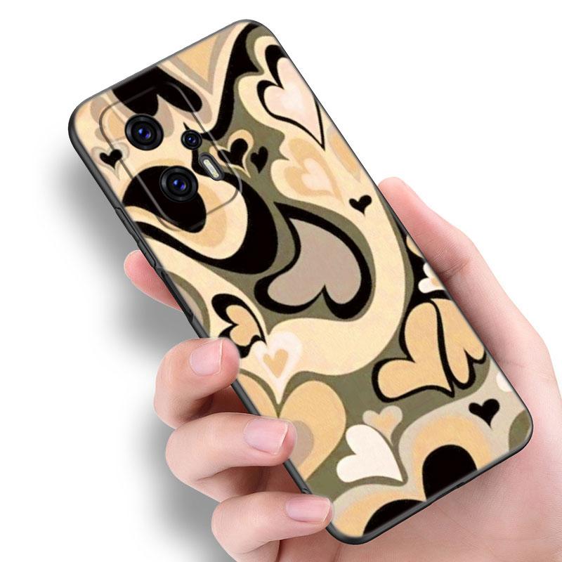 Чехол для телефона Heart Love Coffee для Xiaomi POCO F2 F3 M2 M3 M4 X3 X4 Pro NFC F4 GT 5G F1 X2 C3 C31 C40 M5S Мягкий ТПУ Черный чехол