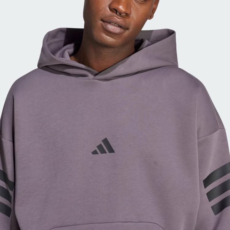 adidas Модная универсальная толстовка с капюшоном мужская топы рок-серый JI8777