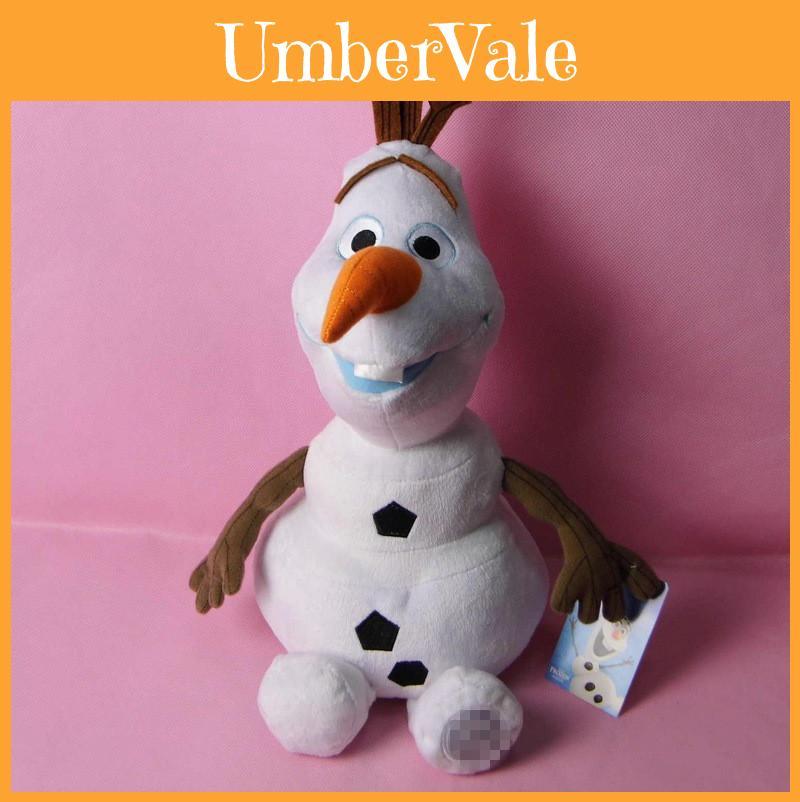 Delightful Olaf Snowman Doll 12-18" Soft Plush Toy For Children's Holiday Gift