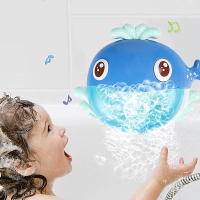 Музыкальный Кит Bubble Maker Автоматизированный Носик Bubble Machine Ванна Душ Дети Забавная Игрушка в Подарок