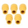 5Pcs Crutch Tips 22mm Tyre Texture Nonslip Safe Wear Resistant Anticorrosion Thick Rubber Cane Tip