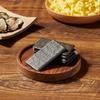 Yan Zhi Fang Black Truffle & Black Sesame Cheese Crisps with Red Ginseng