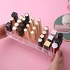 7Grids Lipstick Organizer Clear Cosmetic Jewelry Box Lipstick Holder Display Rack Acrylic Makeup Organizer Lipstick Storage Box