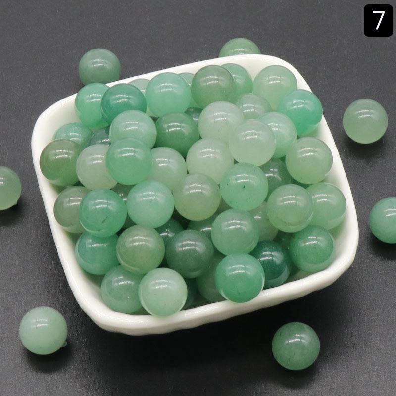 1189-12ММ Натуральная круглая хрустальная бусина, без отверстия, мини-маленький шарик для DIY ювелирных изделий и поделок