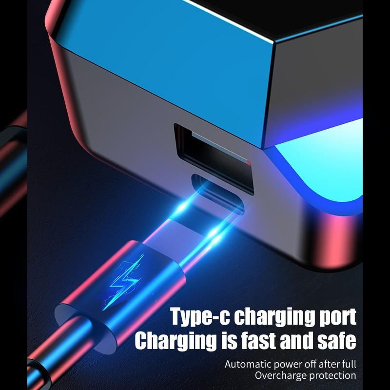 Bluetooth-гарнитура TWS V5.1, зеркальный цифровой дисплей, красочная окружающая подсветка, стереогарнитура с низкой задержкой, игровая Bluetooth-гарнитура для киберспорта