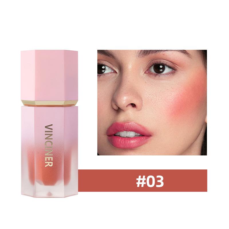 Long-lasting Matte Smooth Liquid Blush 8 Colors with Natural Color Enhancement