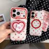 Милый Мультяшный Вишневый Медведь Яблоко Магнитный Чехол для iPhone 17 Pro Max/iPhone 16/15P/14