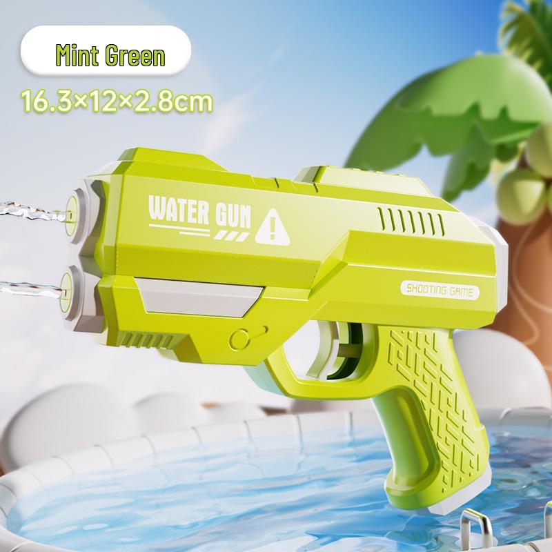 Детский летний водяной пистолет - Конструкция пуш-пул для игр на открытом воздухе с родителями