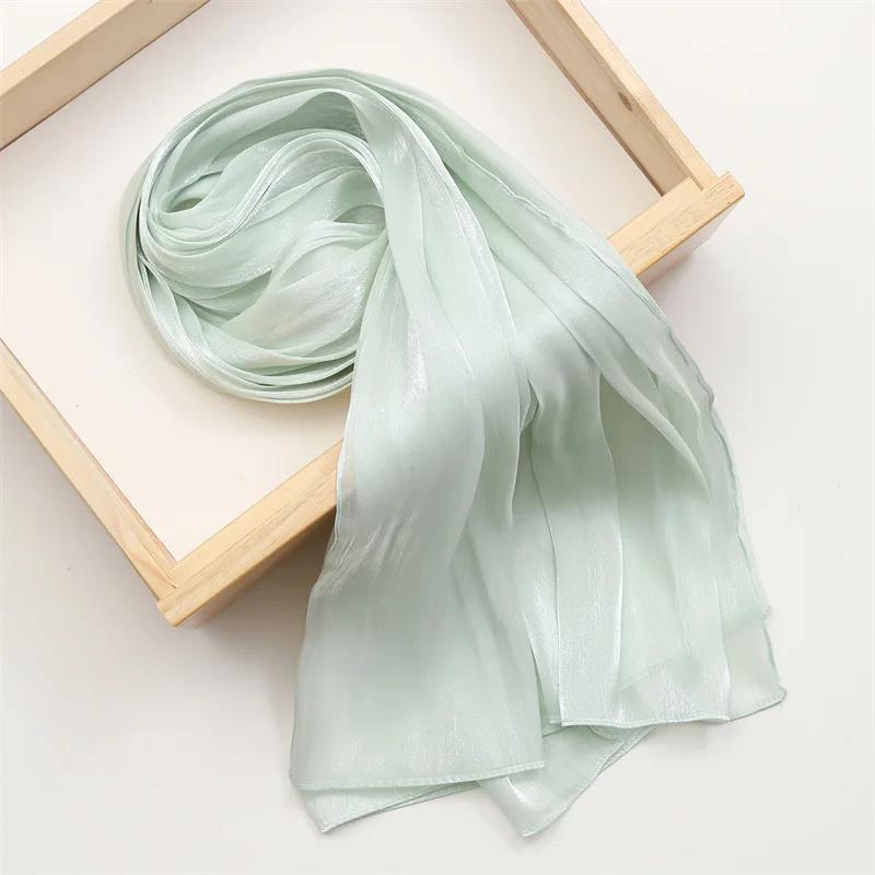 New Modal Jersey Hijab Scarf for Women Stretch Shawl Plain Muslim Headband Fashion Solid Color Long Muffler 180*70cm Neckerchief